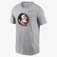 Florida State Seminoles Primetime Logo мужские Nike College футболка цвет серый