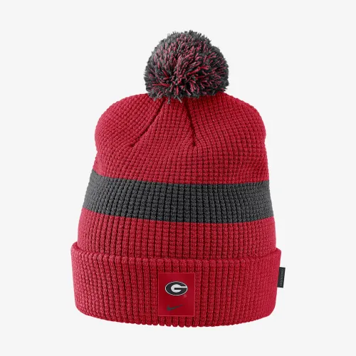 Nike College (Georgia) Pom Beanie цвет красный
