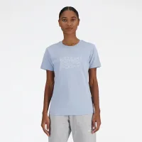 Футболка New Balance WT41912лAY - Голубая