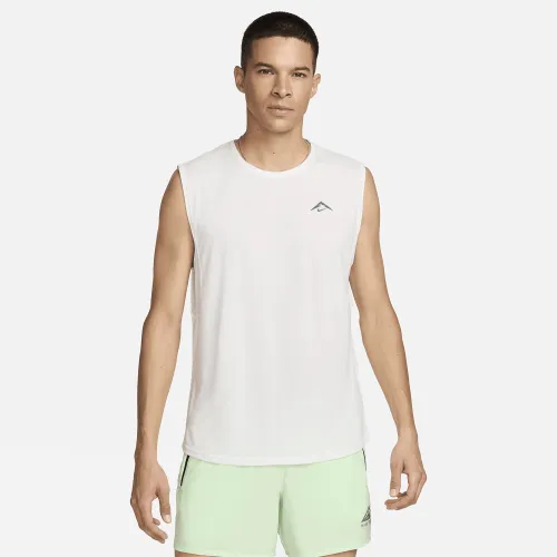 Nike Solar Chase мужские Dri-FIT Sleeveless Running Top цвет белый