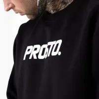 Кофта/футболка Prosto Klasyk Crewneck Yimello KL232MSWE1051 -  Черная
