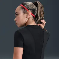 Nike Pro Girls' Dri-FIT Short-Sleeve Top колір чорний