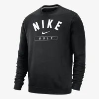 Nike для гольфу чоловічі Crew-Neck світшот колір чорний