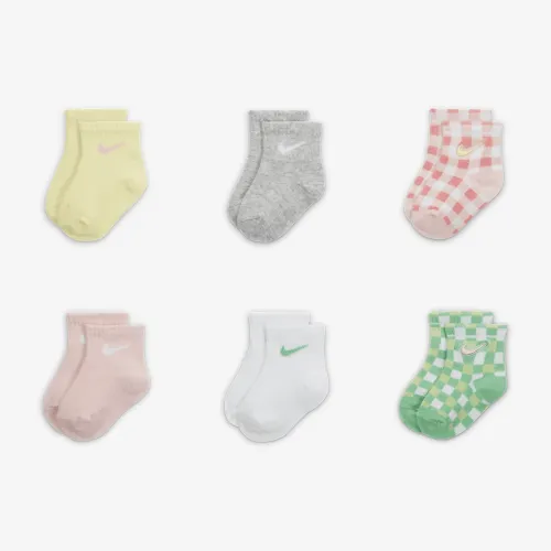 Nike Infant Crew носки (6 пары) Baby Crew носки цвет зеленый