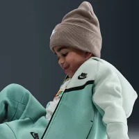 Nike Sportswear Toddler Tech Fleece 2-Piece Full-Zip комплект колір зелений