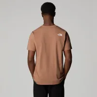Футболка The North Face Easy 0A8A6C6E11 - коричнева