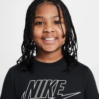 Nike Swoosh Big детские Cheer футболка цвет черный