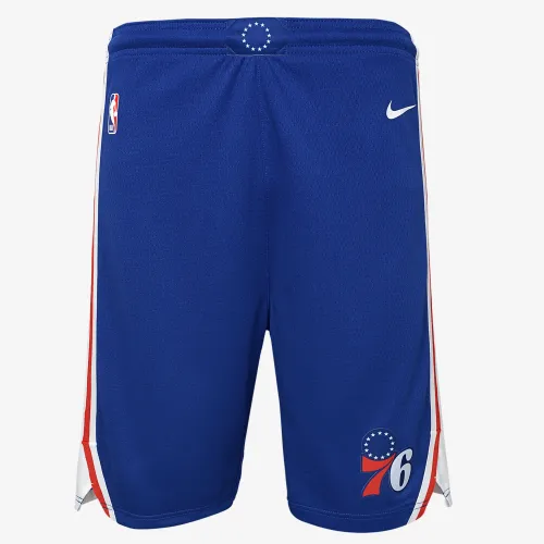 Philadelphia 76ers Icon Edition Big дитячі Nike Dri-FIT NBA Swingman шорти блакитний