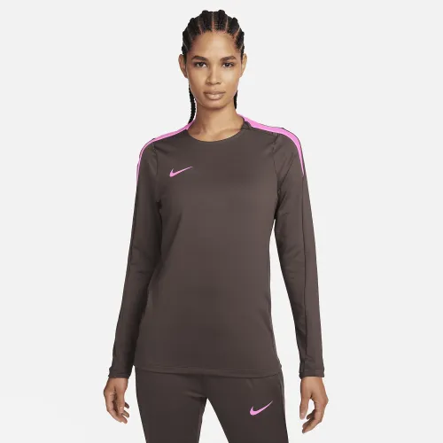 Nike Strike жіноча Dri-FIT Crew-Neck Soccer Top колір коричневий