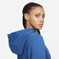 Nike Sportswear Club Fleece женская Pullover Толстовка с капюшоном синий
