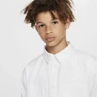 Nike Sportswear Metro Ground Big дитячі Top колір білий