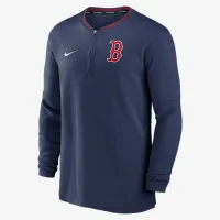 Boston колір червоний Sox Authentic Collection чоловічі Nike Dri-FIT MLB 1/2-Zip Long-Sleeve Top блакитний