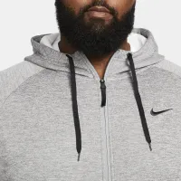 Nike Therma мужские Therma-FIT Full-Zip Fitness Top цвет серый