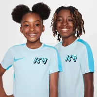 Nike Kylian Mbappé Big дитячі Dri-FIT Academy Soccer Top блакитний
