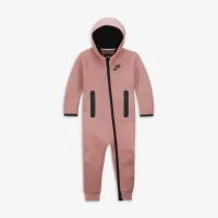 Nike Sportswear Tech Fleece Hooded Coverall Baby Coverall Pink