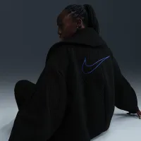 Nike Serena Williams Design Crew женская оверсайз Knit Куртка цвет черный