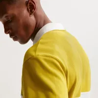 NikeCourt Heritage чоловічі Tennis Long-Sleeve Polo Yellow