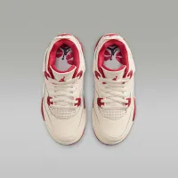 Nike Jordan 4 Retro Little детские Кроссовки цвет коричневый