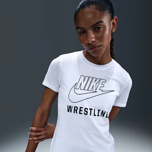 Nike Swoosh жіноча Wrestling футболка колір білий