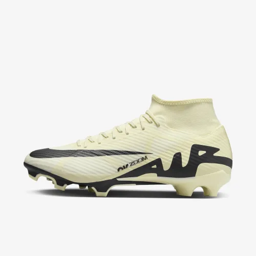 Nike Mercurial Superfly 9 Academy Multi-Ground High-Top Soccer Cleats Yellow