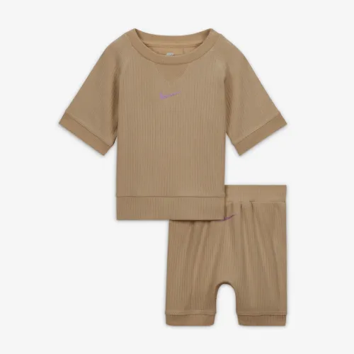 Nike Readyнабор Baby (12-24M) шорты набор цвет коричневый