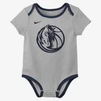Dallas Mavericks Baby Nike NBA 3 пары Bodysuit набор цвет черный