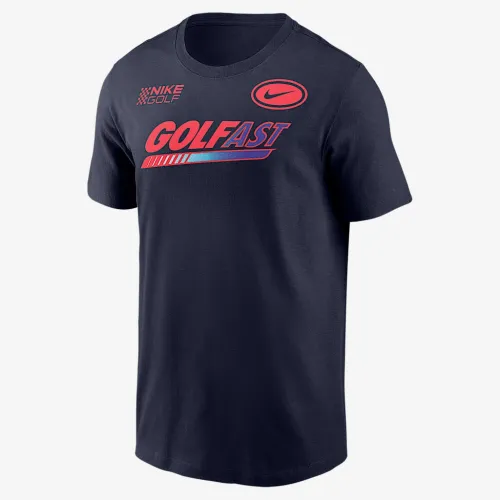 Nike мужские Dri-FIT для гольфа футболка синий