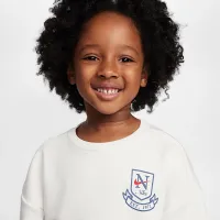 Nike Game, Swoosh, Match! Toddler Crew Top цвет белый