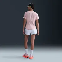 Nike Swift жіноча Dri-FIT Short-Sleeve Running Top Pink