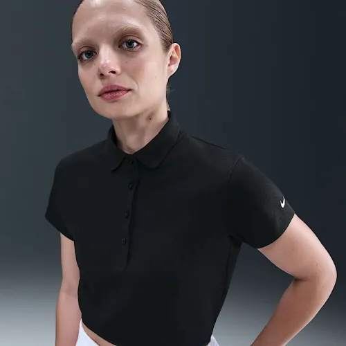 Nike жіноча Short-Sleeve для гольфу Polo колір чорний