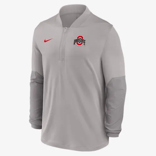 Ohio State мужские Nike Dri-FIT College 1/2-Zip Top цвет серый