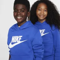 Nike Sportswear Club Fleece Big дитячі Толстовка з капюшоном блакитний