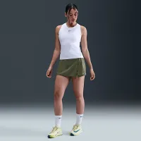 Nike Victory женская Dri-FIT Straight Tennis юбка цвет зеленый