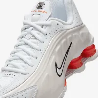 Nike Shox R4 Big детские Кроссовки цвет белый
