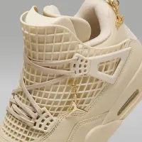 Nike Air Jordan 4 Net женская Кроссовки цвет коричневый
