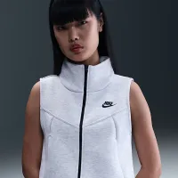 Nike Sportswear Tech Fleece женская Full-Zip Vest цвет серый
