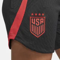 U.S. Strike жіноча Nike Dri-FIT Knit Soccer шорти колір чорний