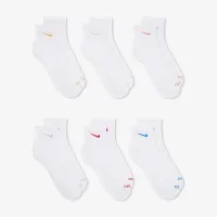 Nike Everyday Plus Cushioned тренувальні Ankle шкарпетки (6 пар) різнокольорові