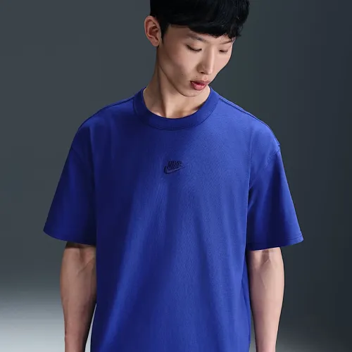 Nike Sportswear Premium Essentials чоловічі футболка колір фіолетовий