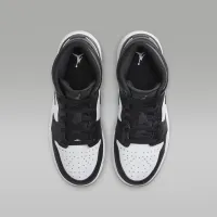 Nike Air Jordan 1 Mid Big детские Кроссовки цвет черный