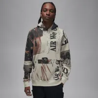 Nike Jordan Heritage Knit Pullover Толстовка с капюшоном цвет коричневый