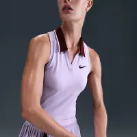 NikeCourt Slam жіноча Dri-FIT Tennis Tank Top колір фіолетовий