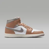 Nike Air Jordan 1 Mid чоловічі Кросівки колір коричневий