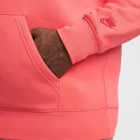 Nike Club мужские Fleece Pullover Толстовка с капюшоном Orange