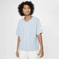 Nike Athletics Big дитячі (для хлопчиків) Dri-FIT Baseball Jersey блакитний
