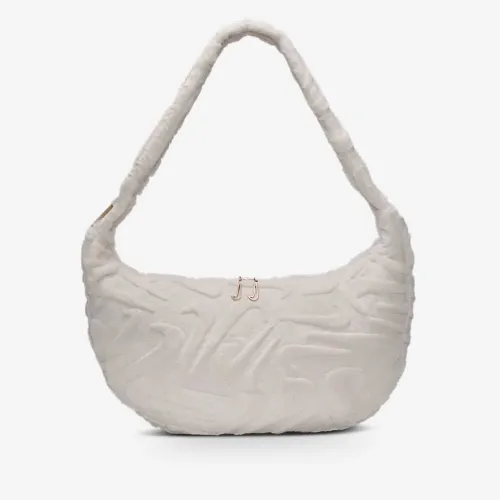 Nike Sportswear Faux Fur Slouchy сумка (19L) колір сірий