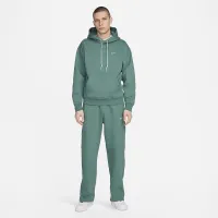 Nike Solo Swoosh чоловічі Open-Hem Fleece Pants колір зелений