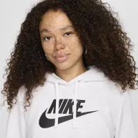 Nike Sportswear Club Fleece жіноча Logo Pullover Толстовка з капюшоном колір коричневий