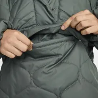 Nike Sportswear Essential женская Quilted Anorak Куртка цвет зеленый