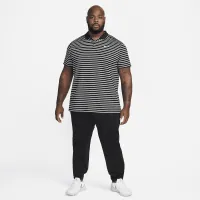 Nike Dri-FIT Victory мужские Striped для гольфа Polo цвет черный